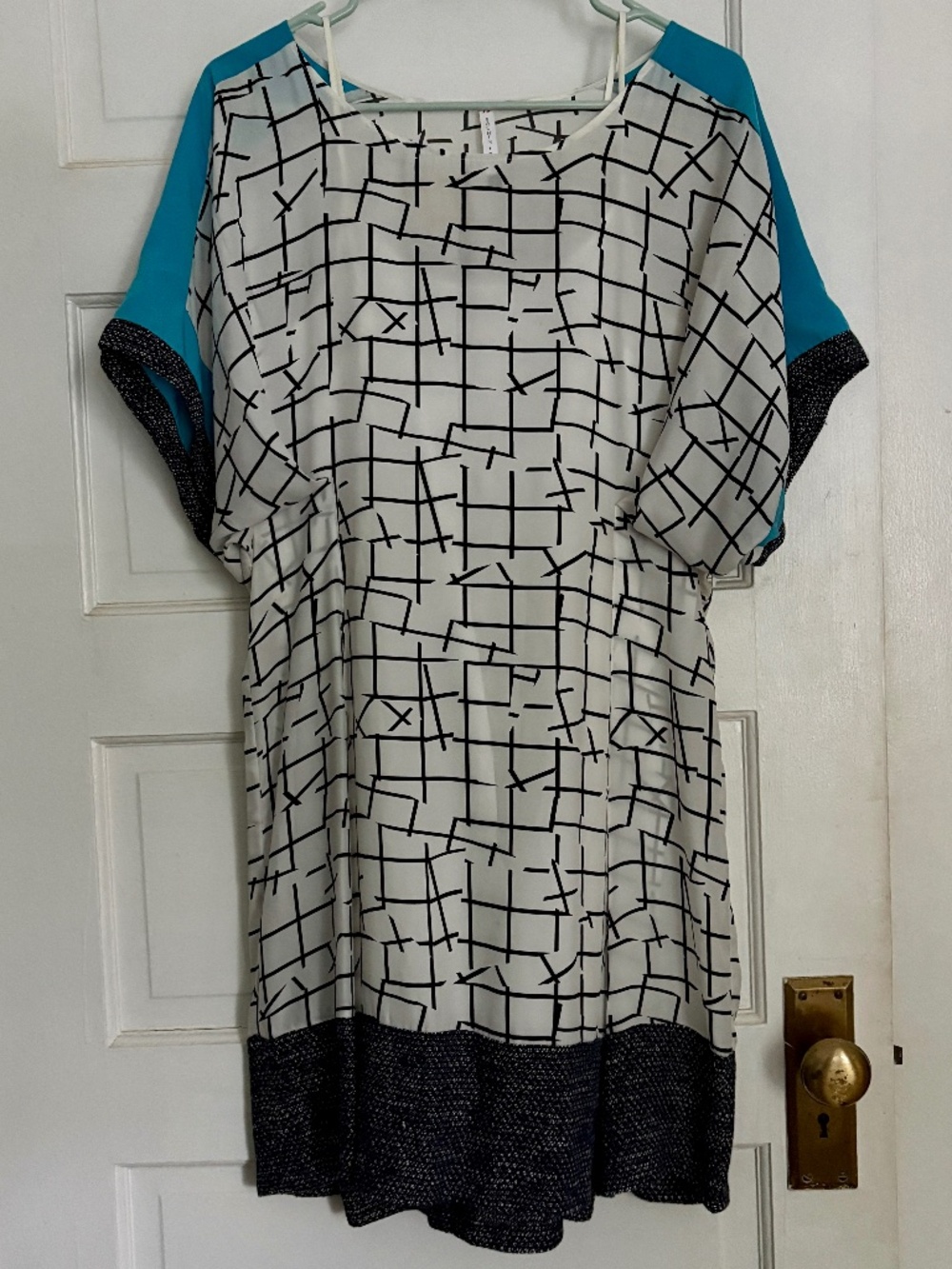 Sachin and Babi Mixed Media Dress - 6
